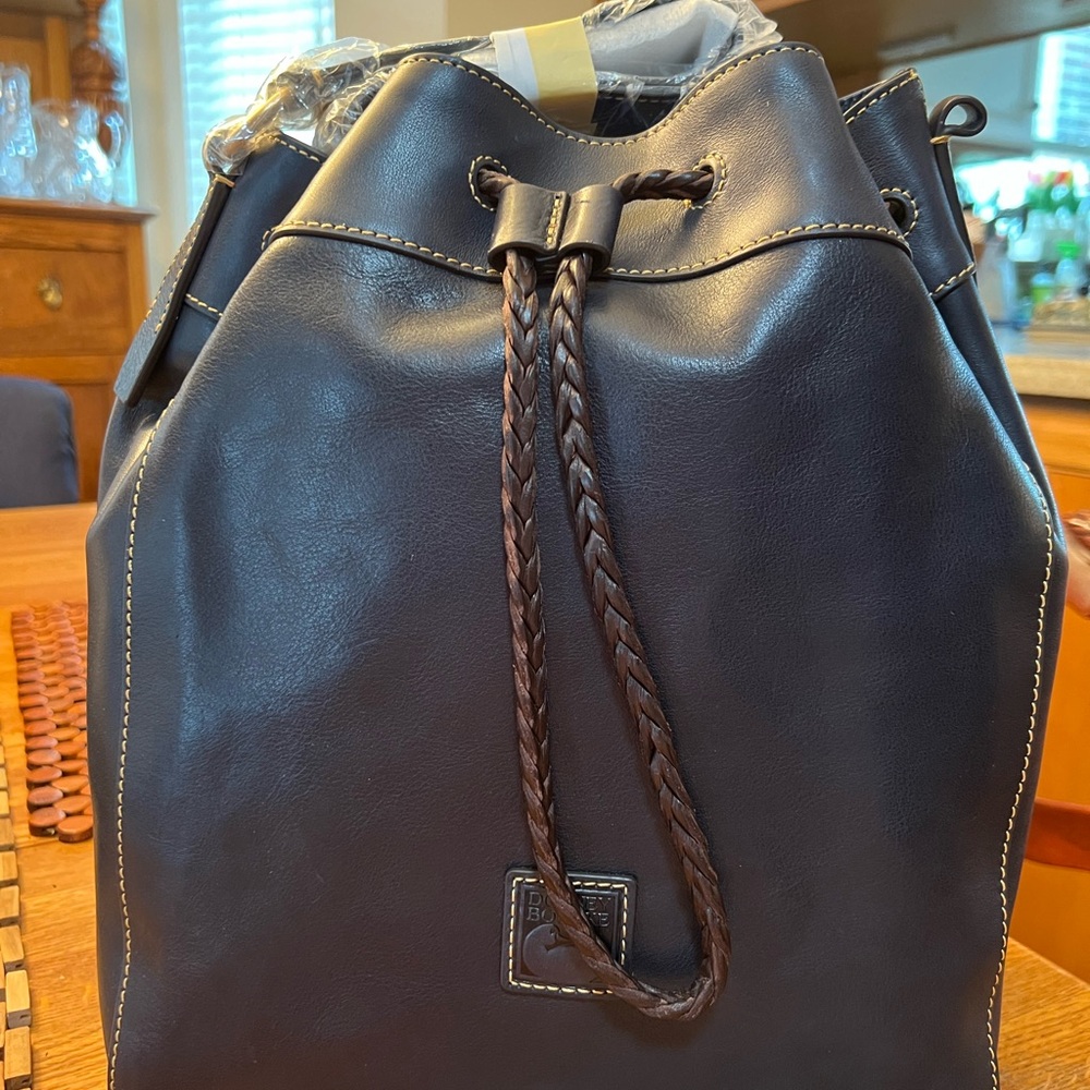 DOONEY & BOURKE FLORENTINE LARGE HATTIE DRAWSTRING